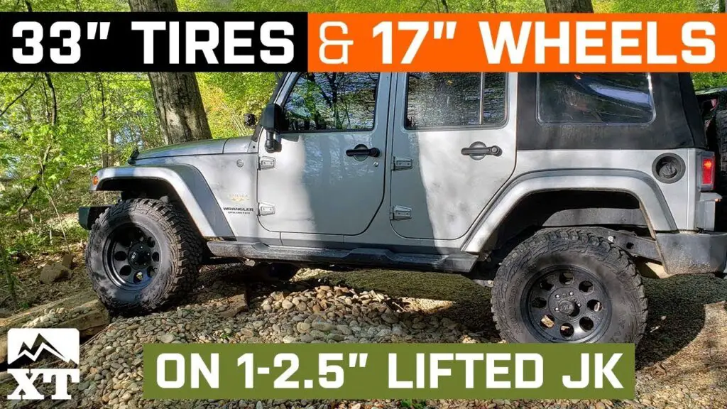 33 Inch Tires On 17 Inch Rims Jeep Wrangler