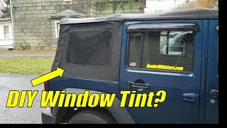 Can You Tint Jeep Soft Top Windows: Best DIY Tips!
